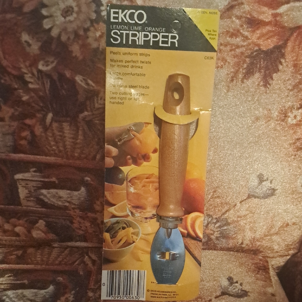 NEW Vintage EKCO Lemon, Lime, Orange Stripper
